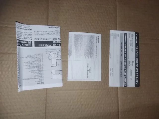 Carregador  Canon T6i T6s Grip Bg-e18 Para Baterias Lp-e17  - Foto 6