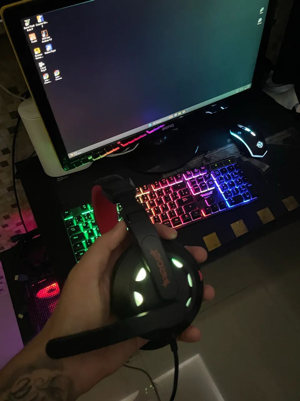 Vendo pc gamer completo!64842048241922122