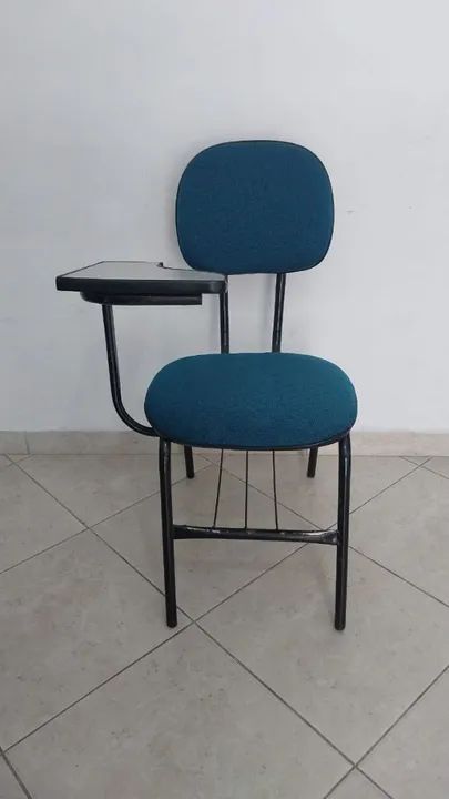 Mesa pra computador , balcão mdf e cadeira com apoio  - Foto 3