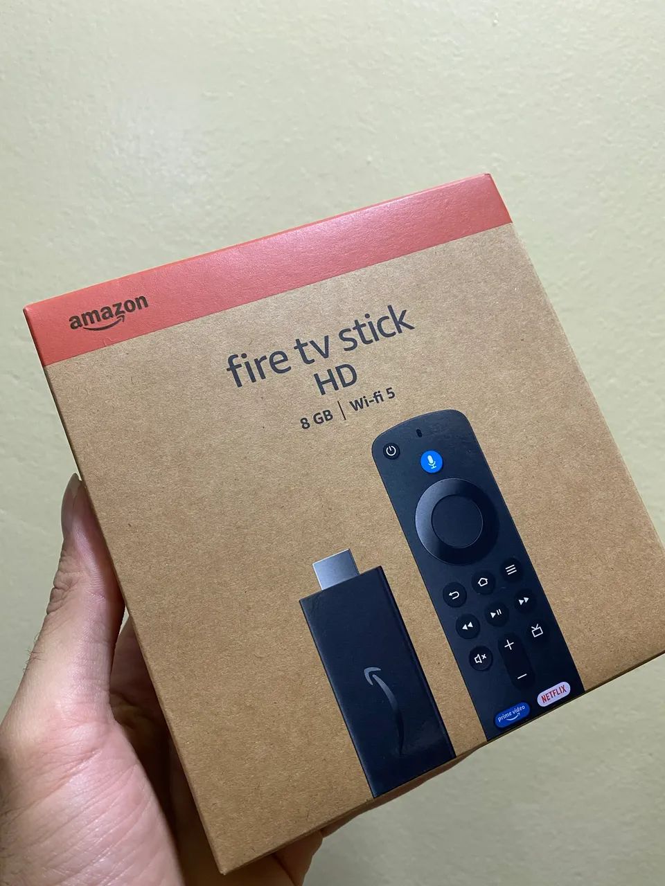 Fire Stick TV FullHD - Novo, Lacrado e com Suporte na Instalação  