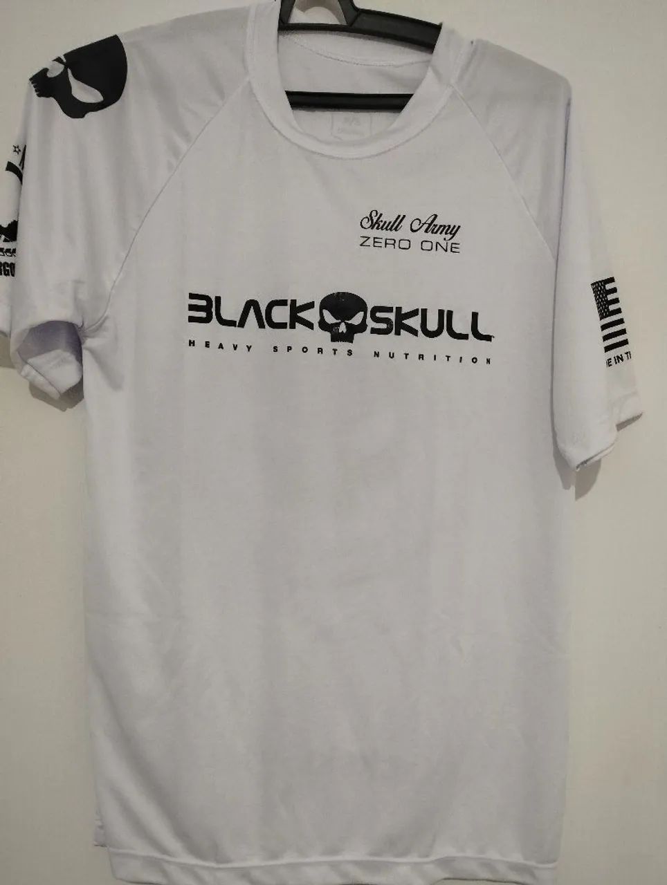 Camiseta Skull Army Zero One - Black Skull P
