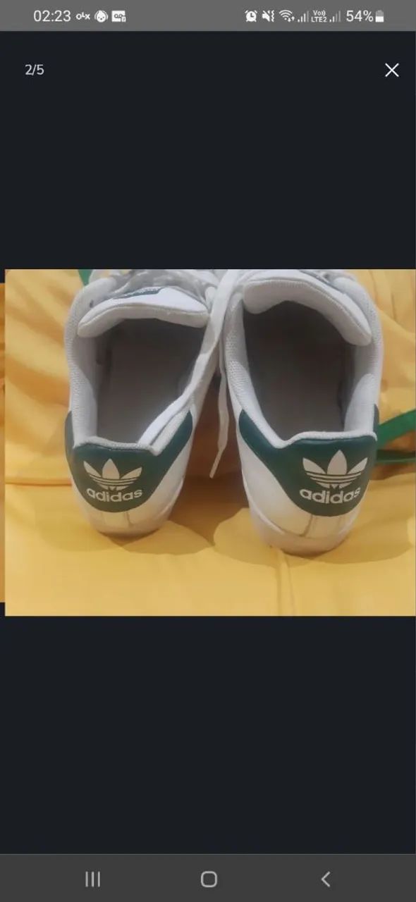 Tenis adidas superstar número 39 - Foto 3