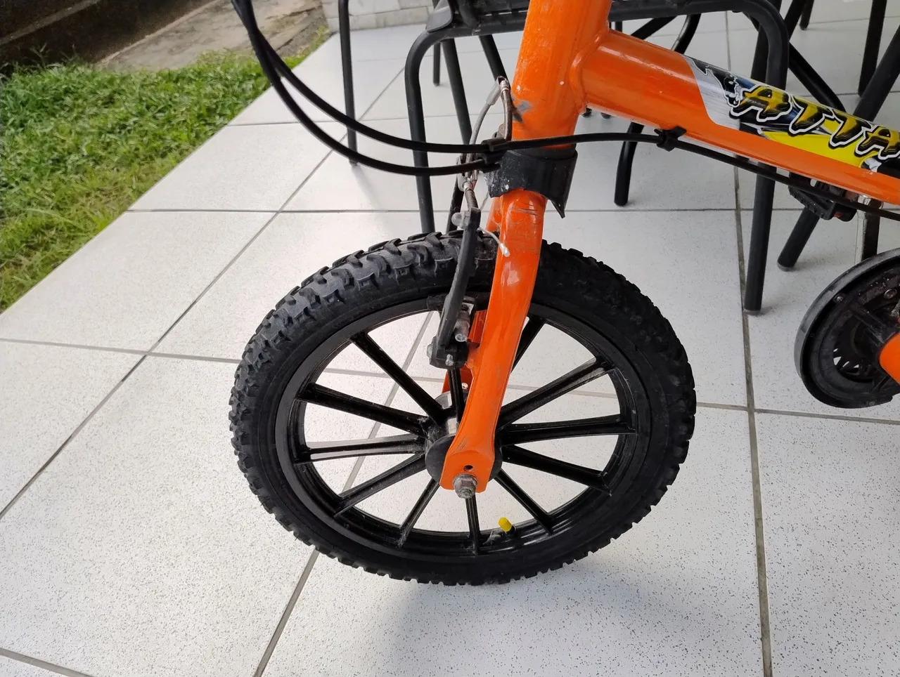 Bicicleta Infantil Laranja