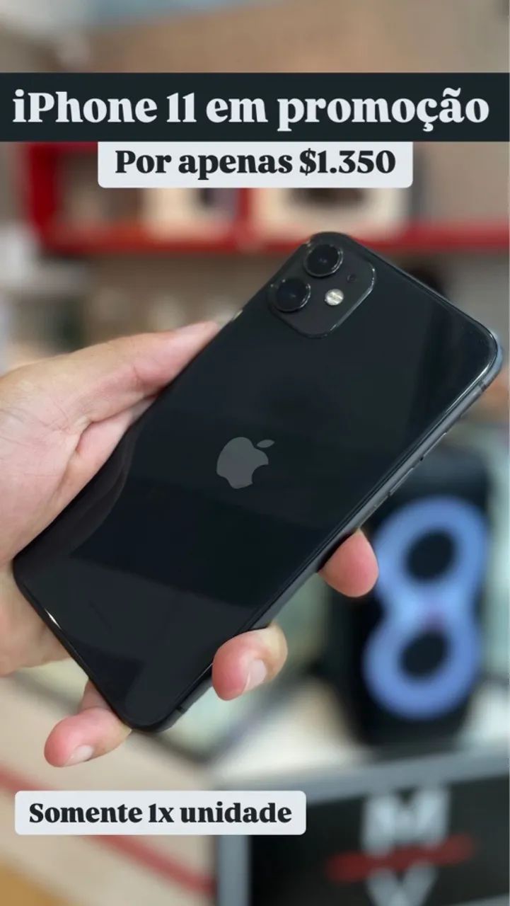 iPhone 11 com garantia, todo original 