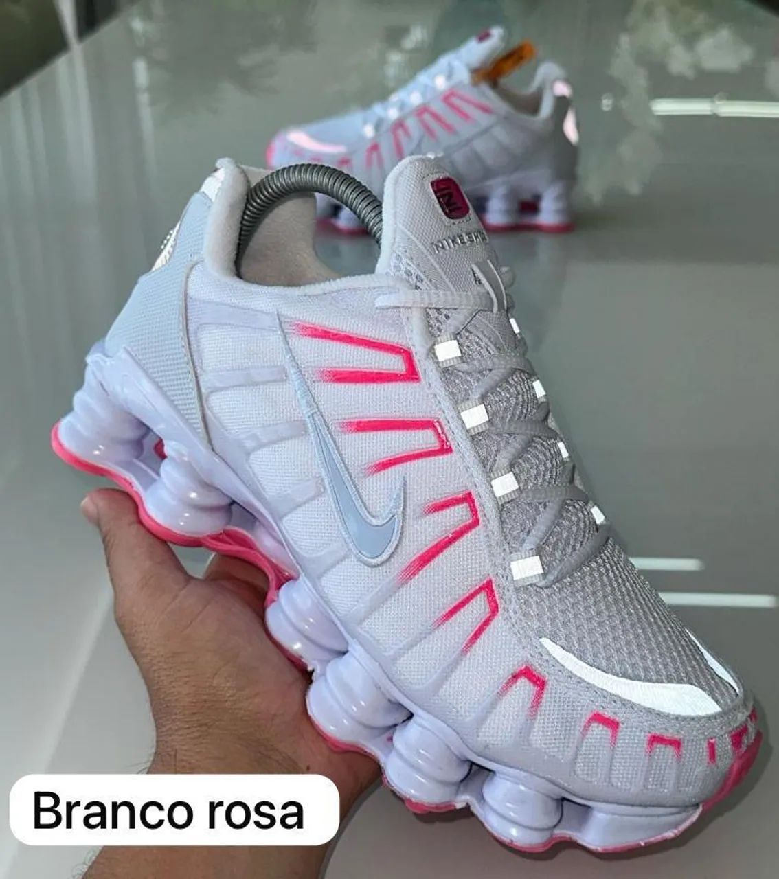 Nike 12 molasPreto e Rosa - Foto 3