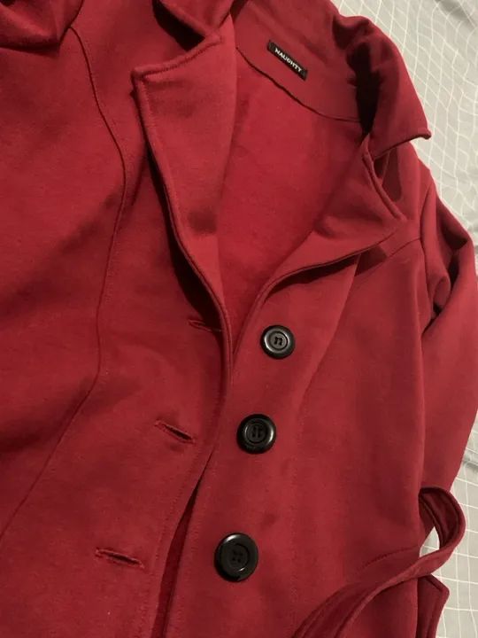 Casaco feminino vermelho - Foto 4