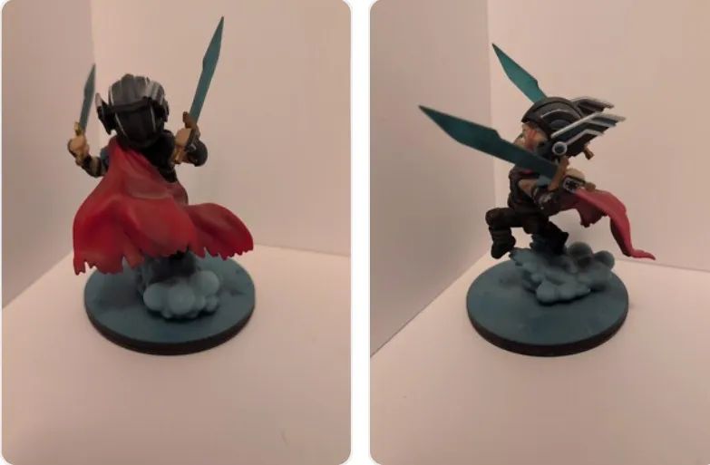 Hulk vs Thor Q-Figures  - Foto 5