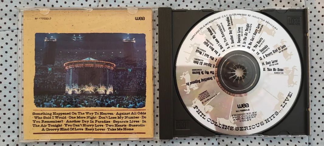 CD Phil Collins - Serious Hits... Live!457380637358827522