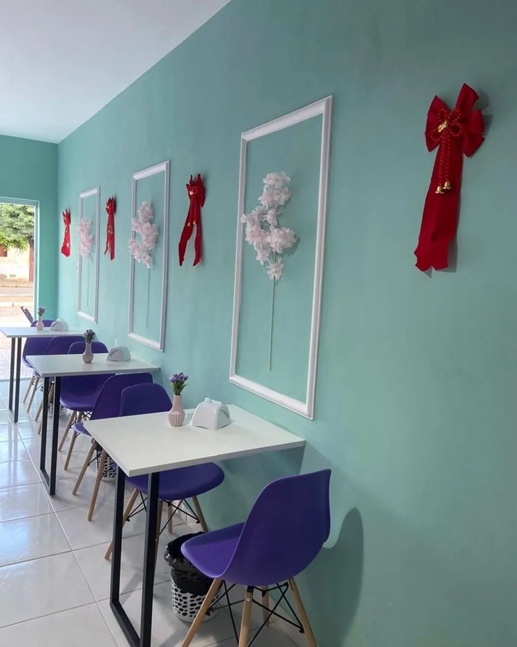 Estrutura de sorveteria completa