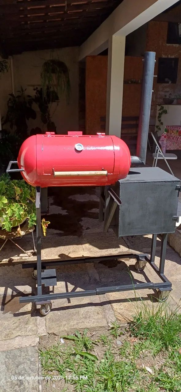 Churrasqueira América ( Pit smoker) - Foto 4