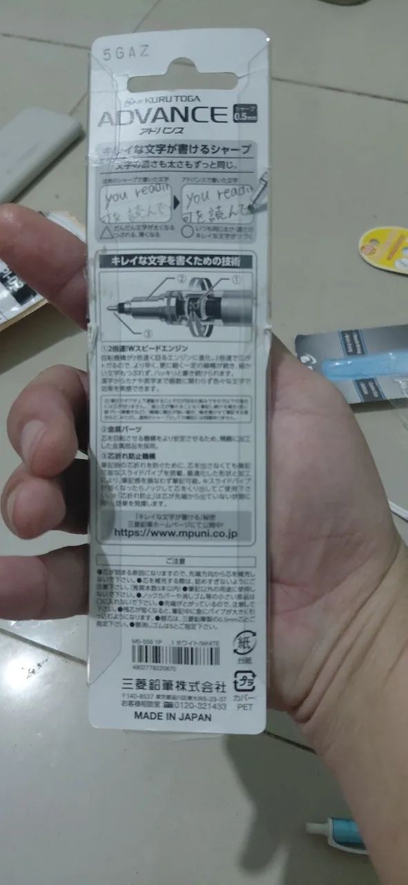 Lapiseira Ponta Sistema giratória M5-452  - Foto 4