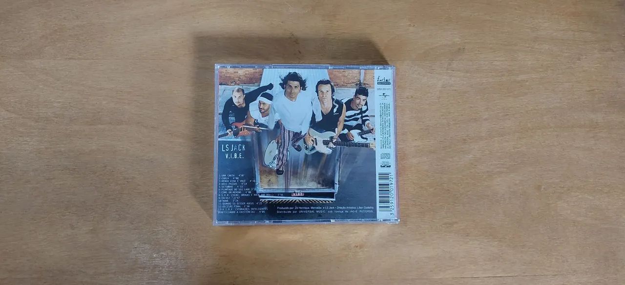 CD LS Jack Vibe - V.I.B.E. - Original  - Foto 2