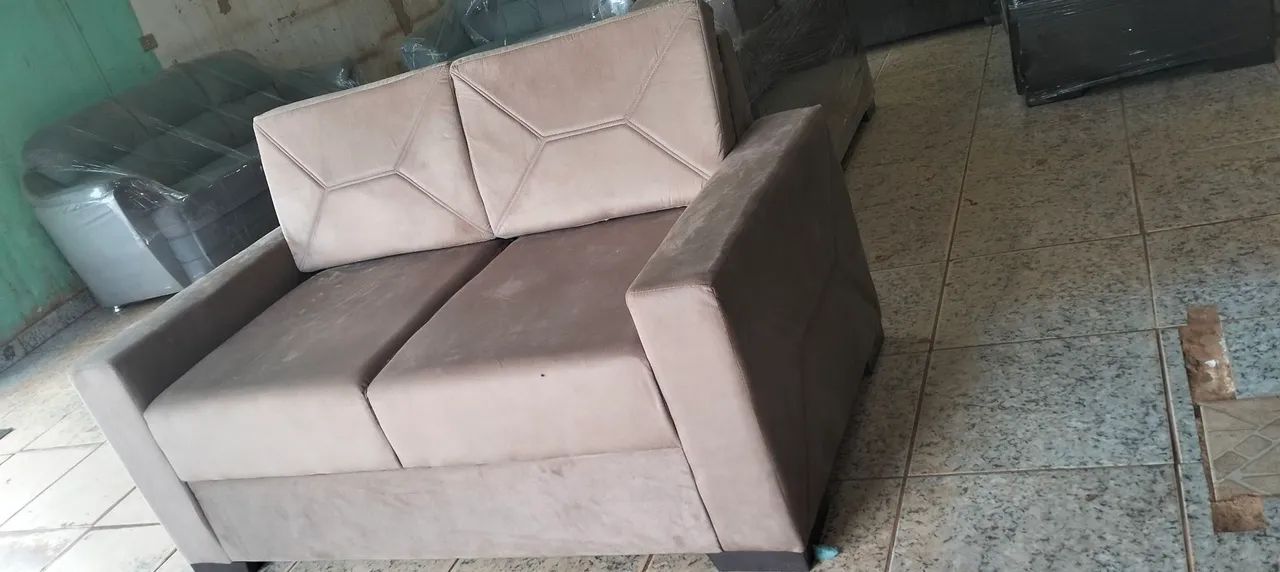 Sofá 2 Lugares Design Moderno - Foto 2