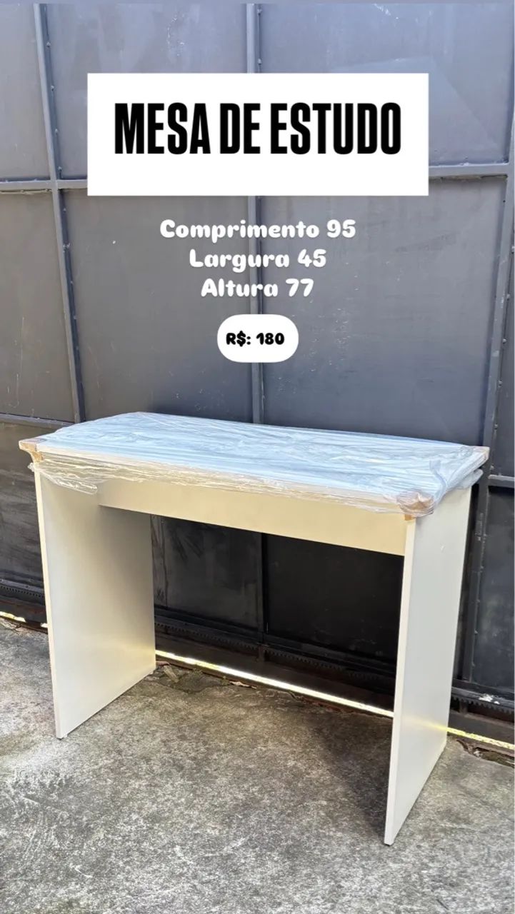 Mesa de Escritório Nova - Entrega e Retirada - Foto 3