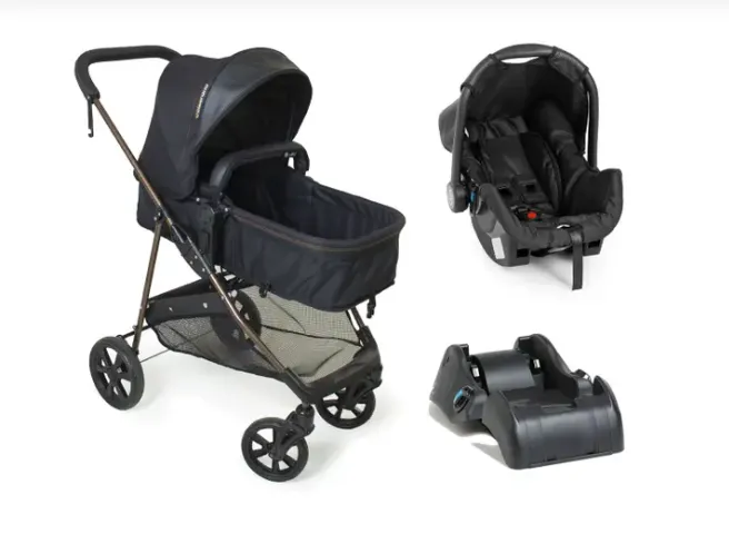 Produto Novo - Carrinho Bebê Galzerano Napoli 3 em 1