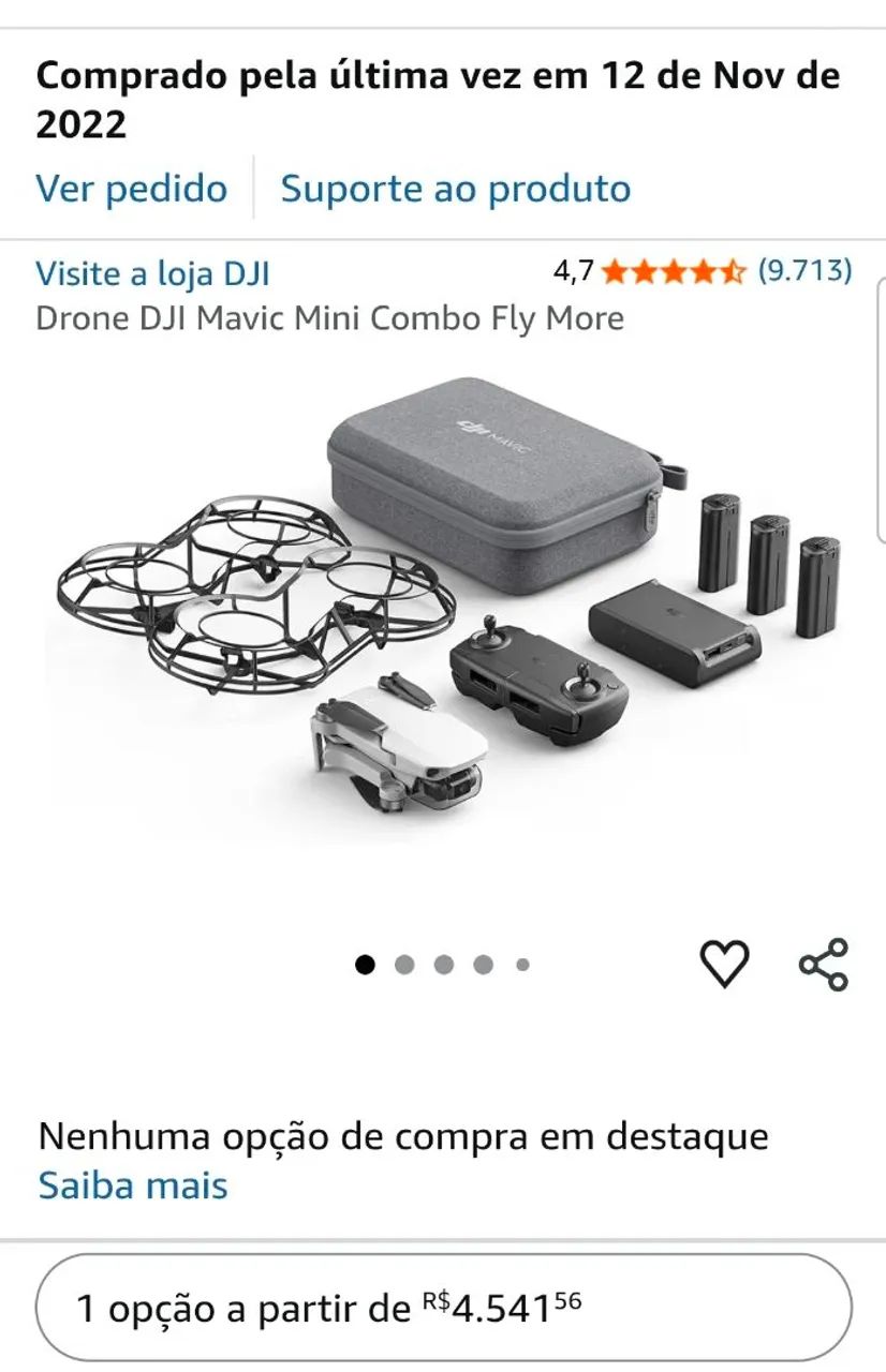 Drone DJI Mavic Mini Combo Fly More - Foto 3