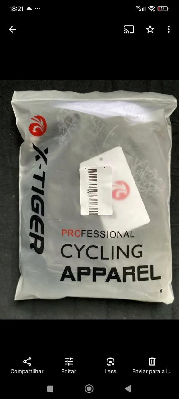 Bretelle de gel Xtiger nunca usado 