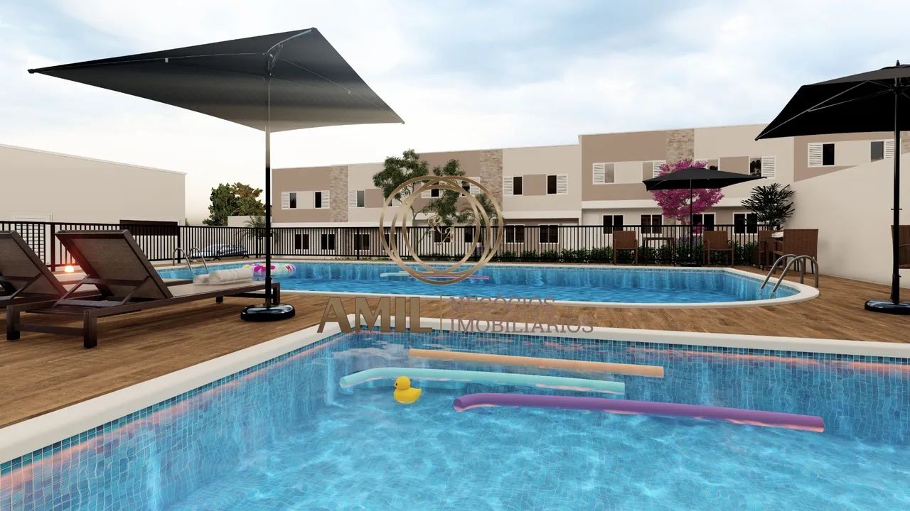 NA PLANTA / BOSQUE DAS CEREJEIRAS II / 02 e 03 Dormitórios / Suíte / 51m² a 75m² / Zona Le