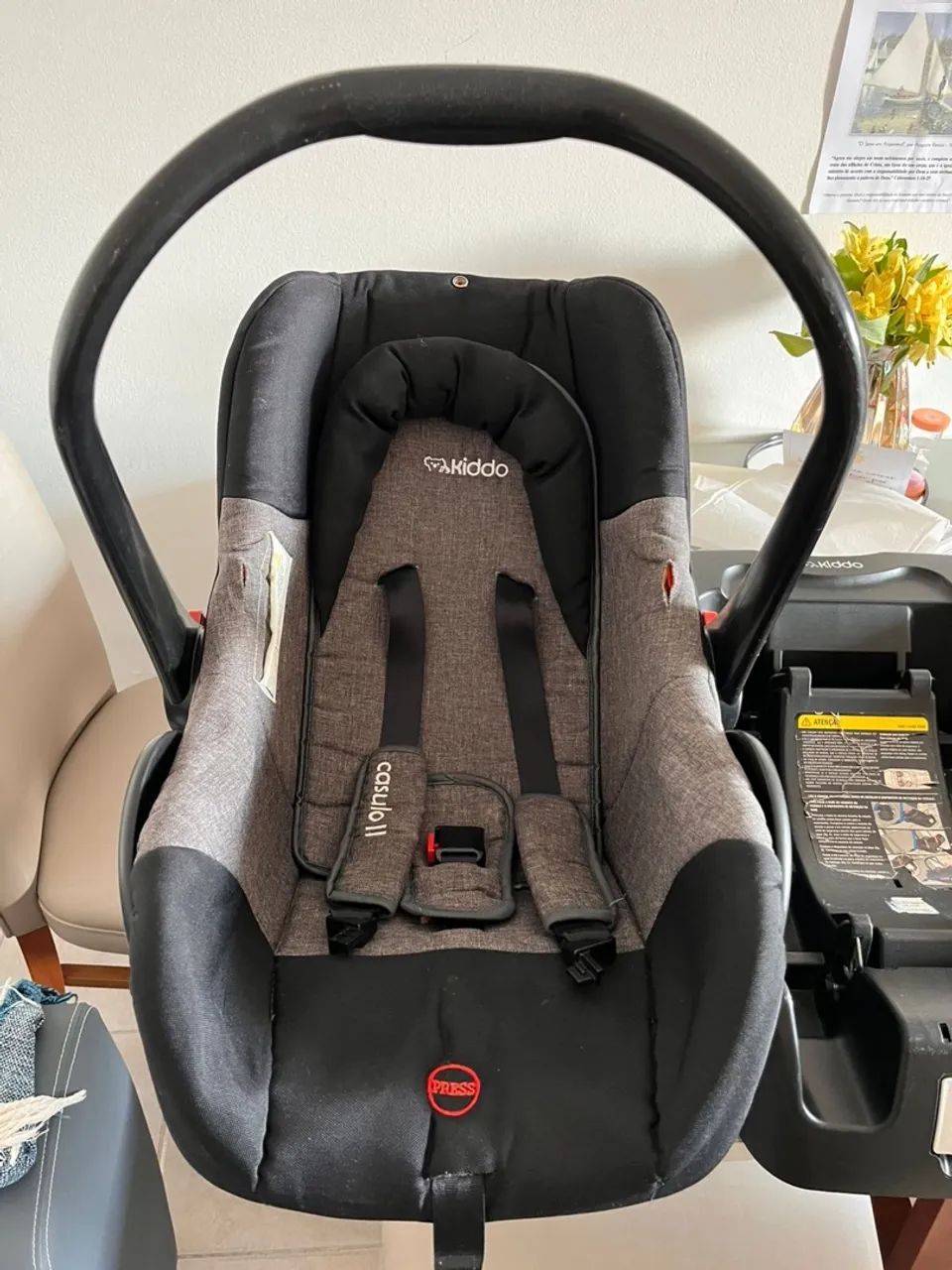 Bebê Conforto Kiddo Casulo 2 com Base  - Foto 2