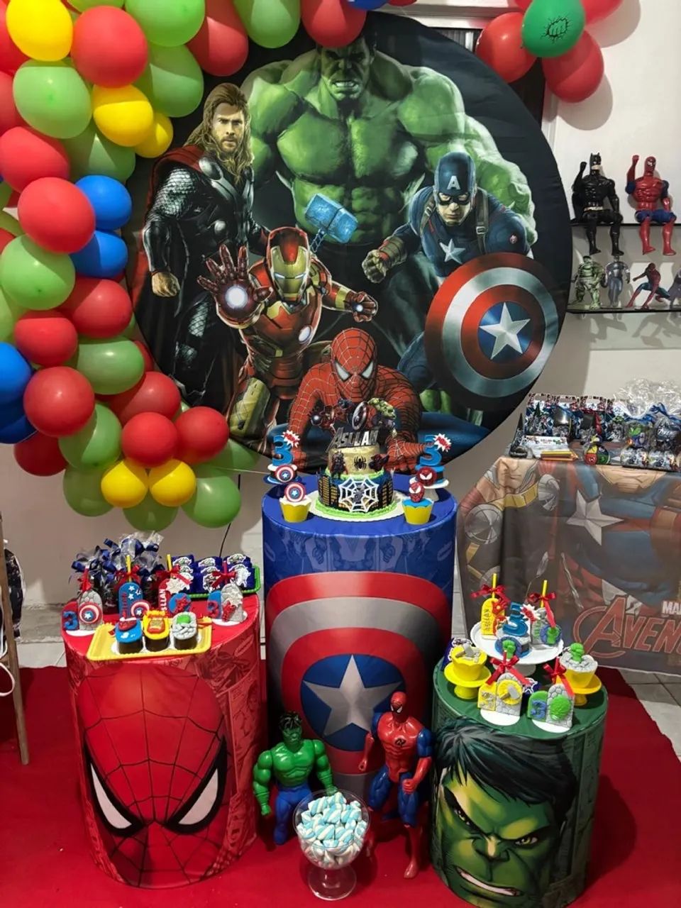 Decoração de festa temática de super-heróis - Foto 2