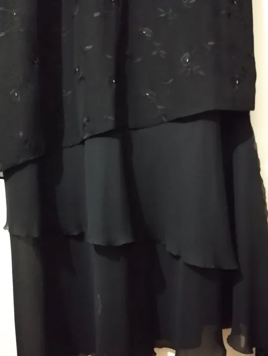 Vestido Preto Longo - 44/46 - Foto 2