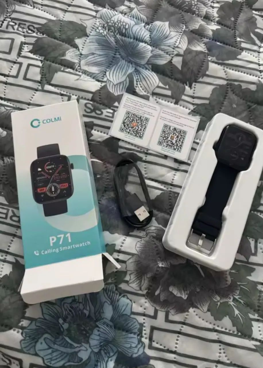 ? Smartwatch Colmi P71 - Estilo, Tecnologia e Saúde no seu Pulso! ? - Foto 5