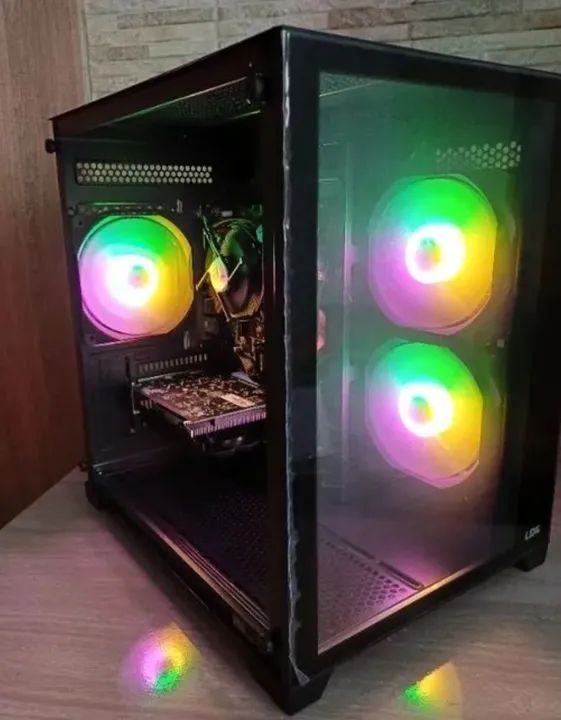 PC Gamer Intel Core i3 9100f+16GB Ram+SSD500GB+GTX1050Ti 4GB +Brindes+Wi-Fi+Entrega