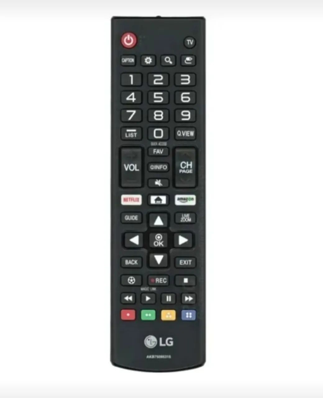 Controle smart tv lg