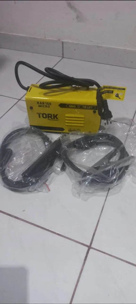 Solda Tork KAB 150 BV Micro MMA TIG Lift Bivolt - Foto 4