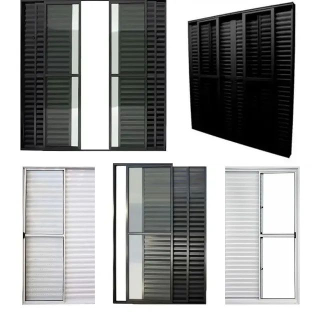 porta balcão 3 e 6 folhas linha 25 veja a segunda imagem comtabela de preço e medidas