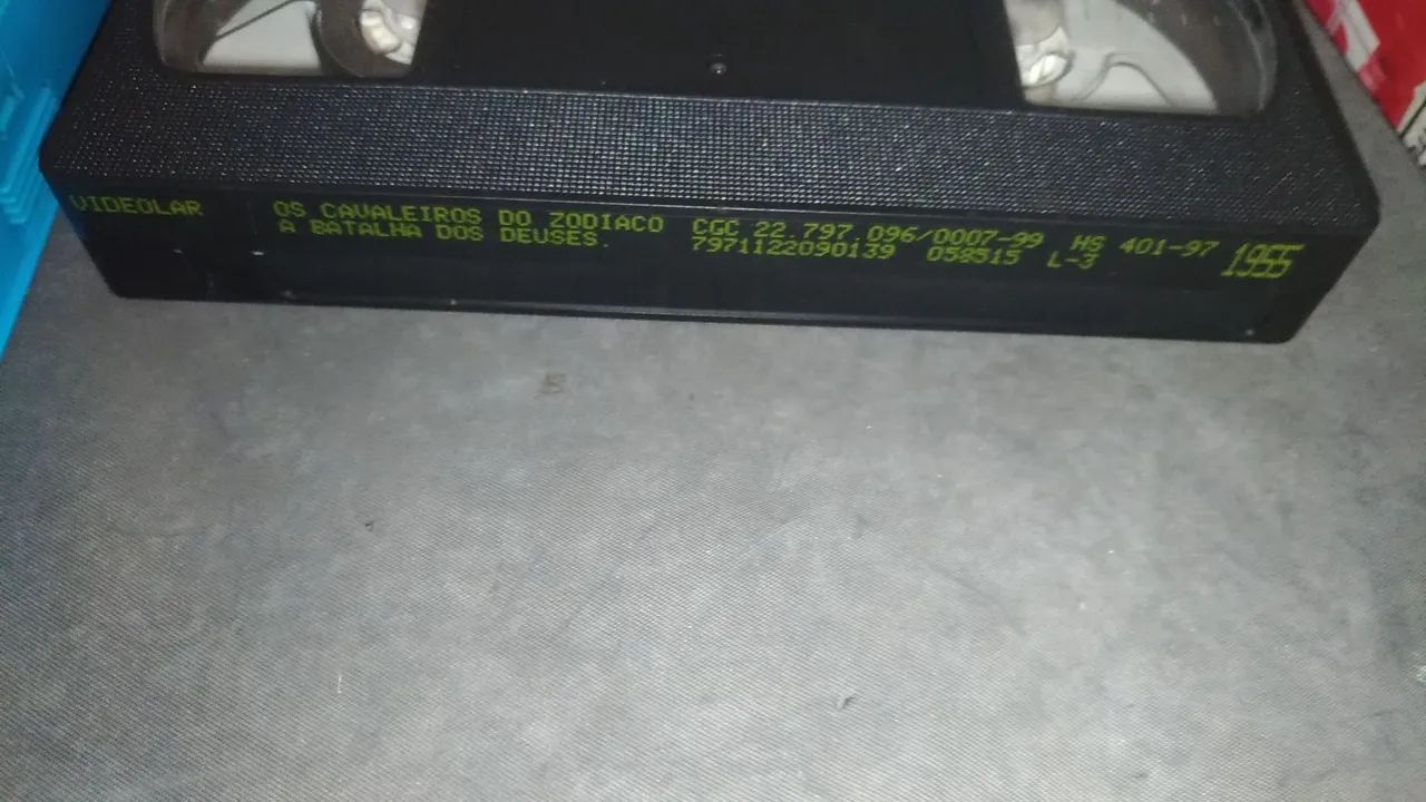 Cavaleiros do Zodiaco Fita VHS, de vídeo, original, bom estado, Envio. - Foto 3