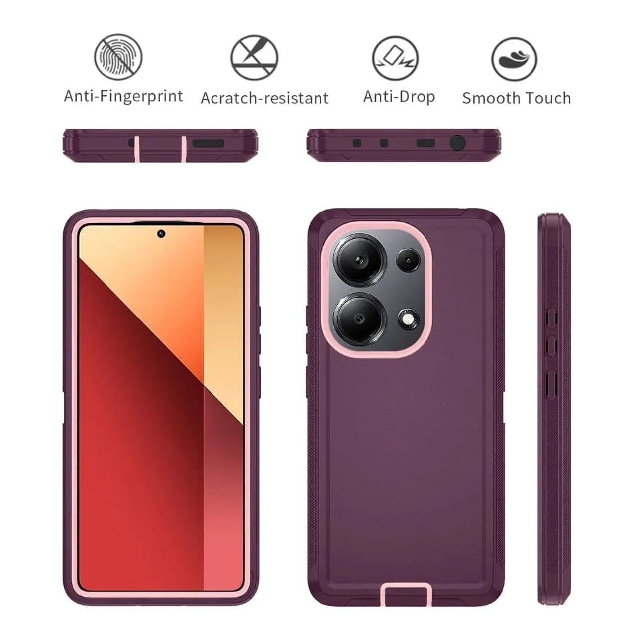 Capinha para Redmi Note 13 pro 4G - Proteção Total IMPORTADA - Foto 5