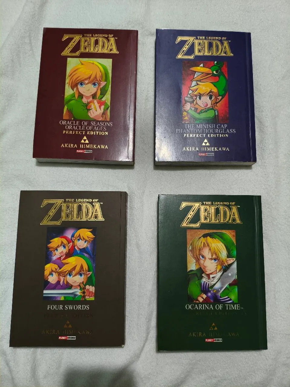 Coleção Mangás The Legend of Zelda Perfect Edition - Akira Himekawa