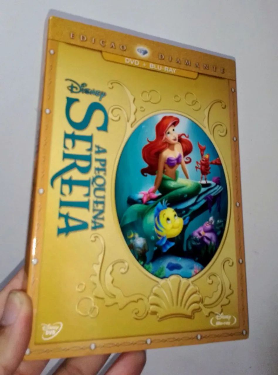 Blu Ray A Pequena Sereia - Novíssimo!! 