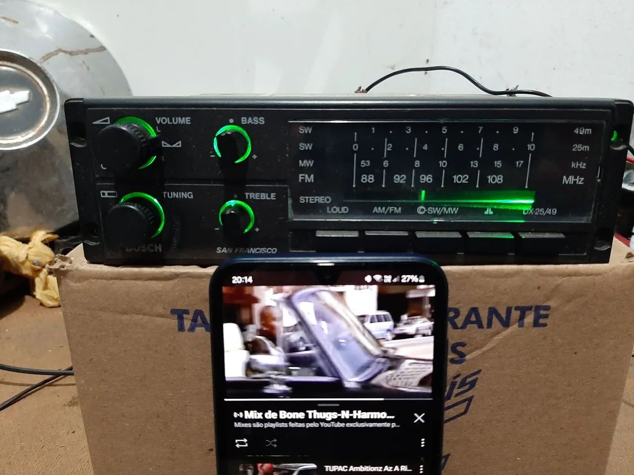 Rádio automotivo Bosch San Francisco