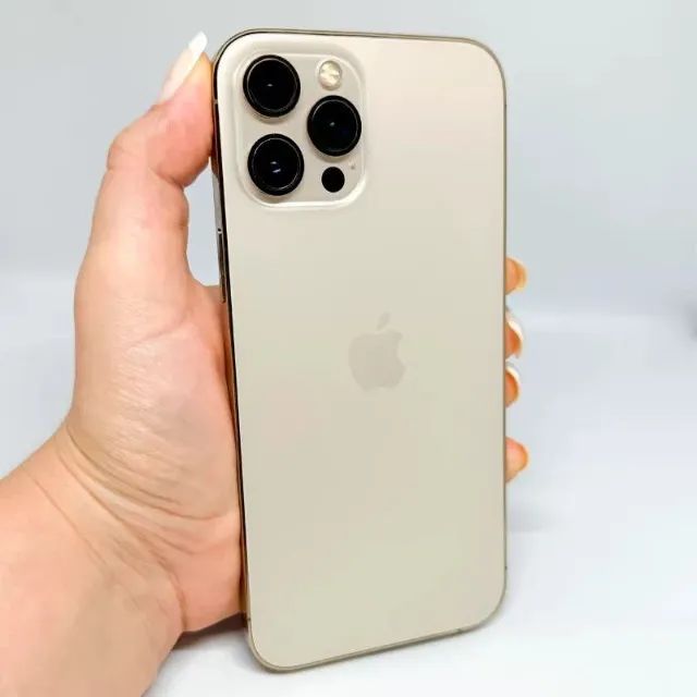 iPhone 13 Pro Max 256GB Gold - Funcionamento Perfeito - Traseira