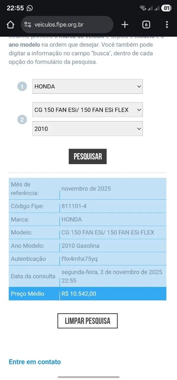 CG 150 FAN ESI/ 150 FAN ESI FLEX - Foto 7