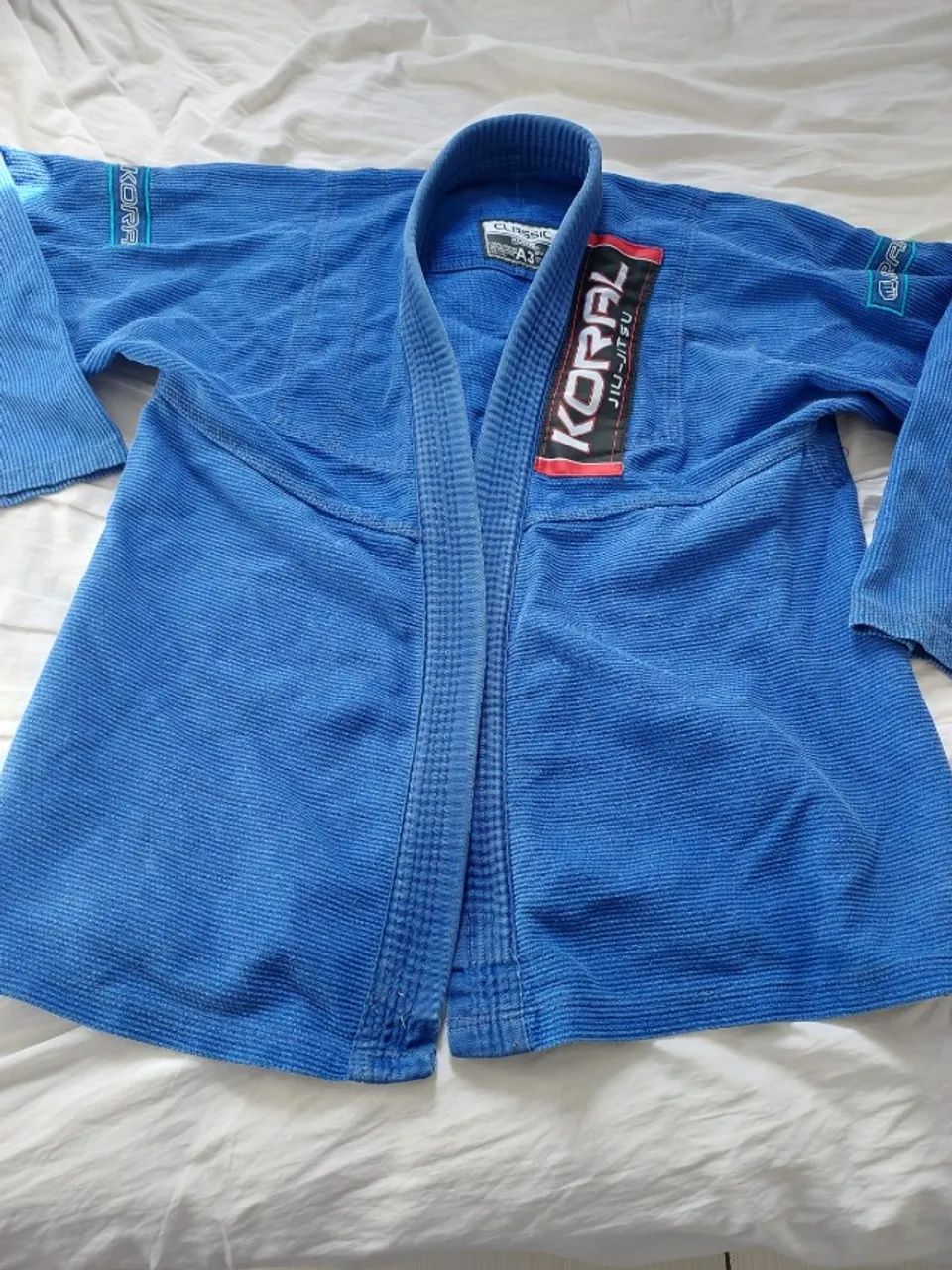 KIMONO KORAL CLASSIC A3 + FAIXA AZUL KEIKO 