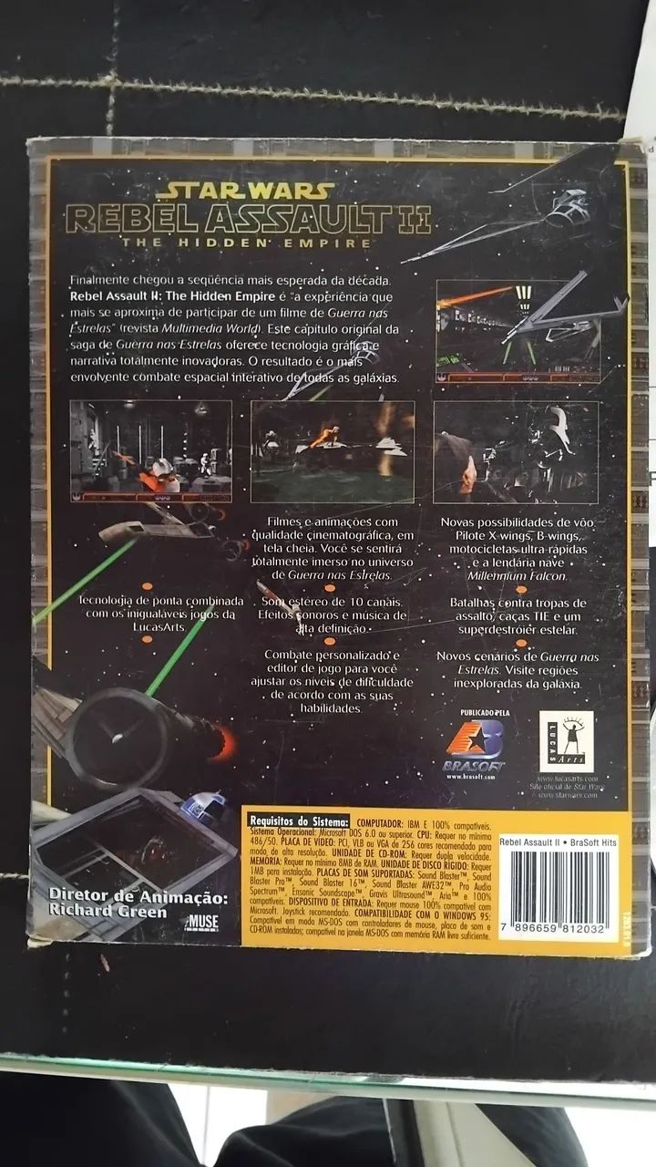 Star Wars Rebel Assault II - PC Ms-Dos - Foto 2