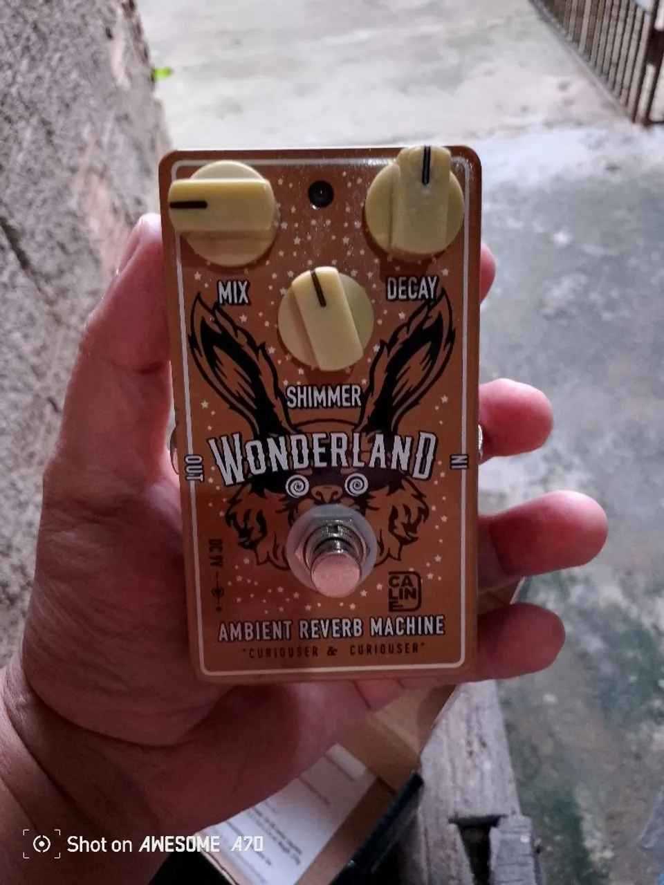 Pedal de Reverb Wonderland - Caline