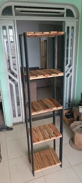 Estante de palete com 5 prateleiras 