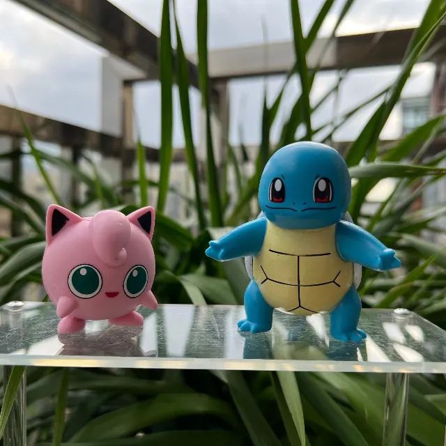 Kit 6 Pokemons - Pikachu, Charmander, Bulbasauro, Squirtle, Psyduck e Jigglypuff - Bonecos - Foto 4