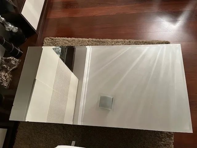 MESA DE CENTRO COM ESPELHO BISOTADO - Foto 2