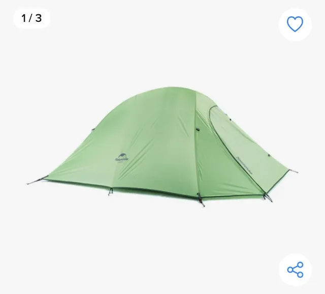 ? Barraca Naturehike Cloud Up 2 Ultralight - NOVA, na embalagem! ?