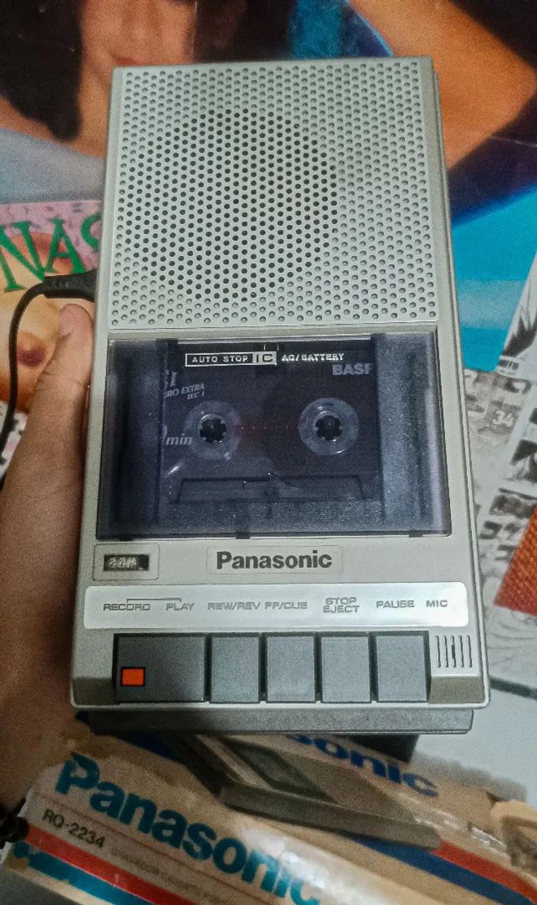 Gravador de fita cassete Panasonic - Foto 2