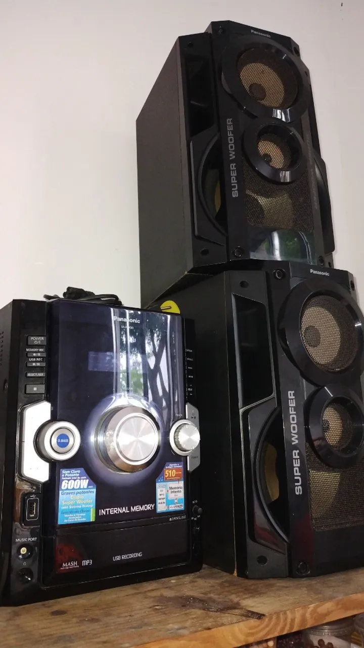Som Panasonic potente