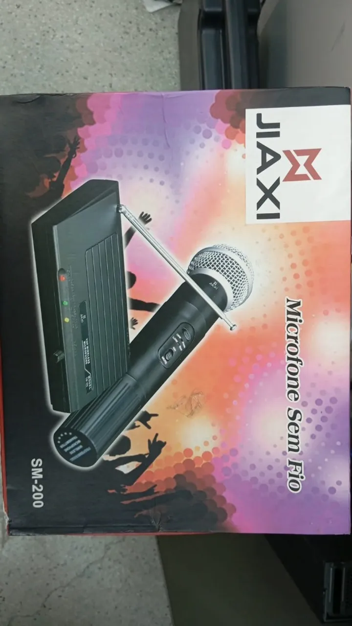 Microfone sem fio JIAXI SM-200