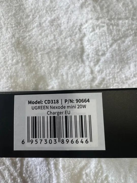 Carregador 20W Nexode Mini UGREEN - Rápido e Potente - Foto 2