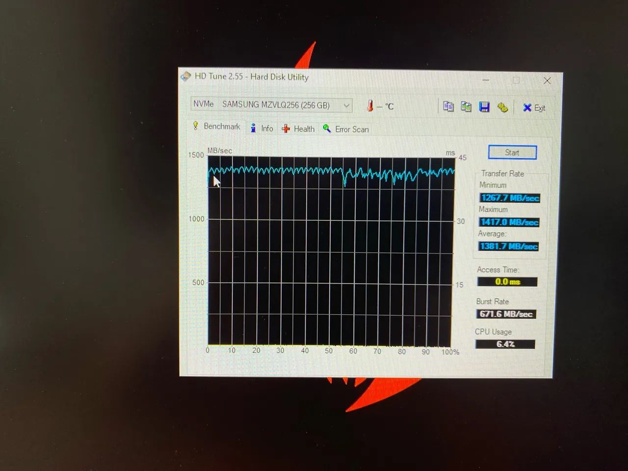SSD NVME2.0 SAMSUNG 256GB - NOVO - Foto 3