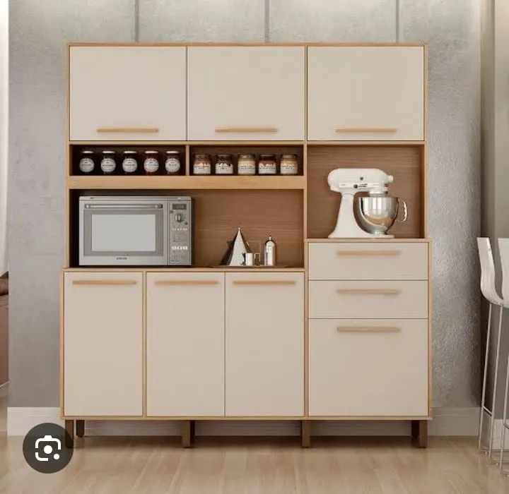Armário de cozinha Cinamomo off white 